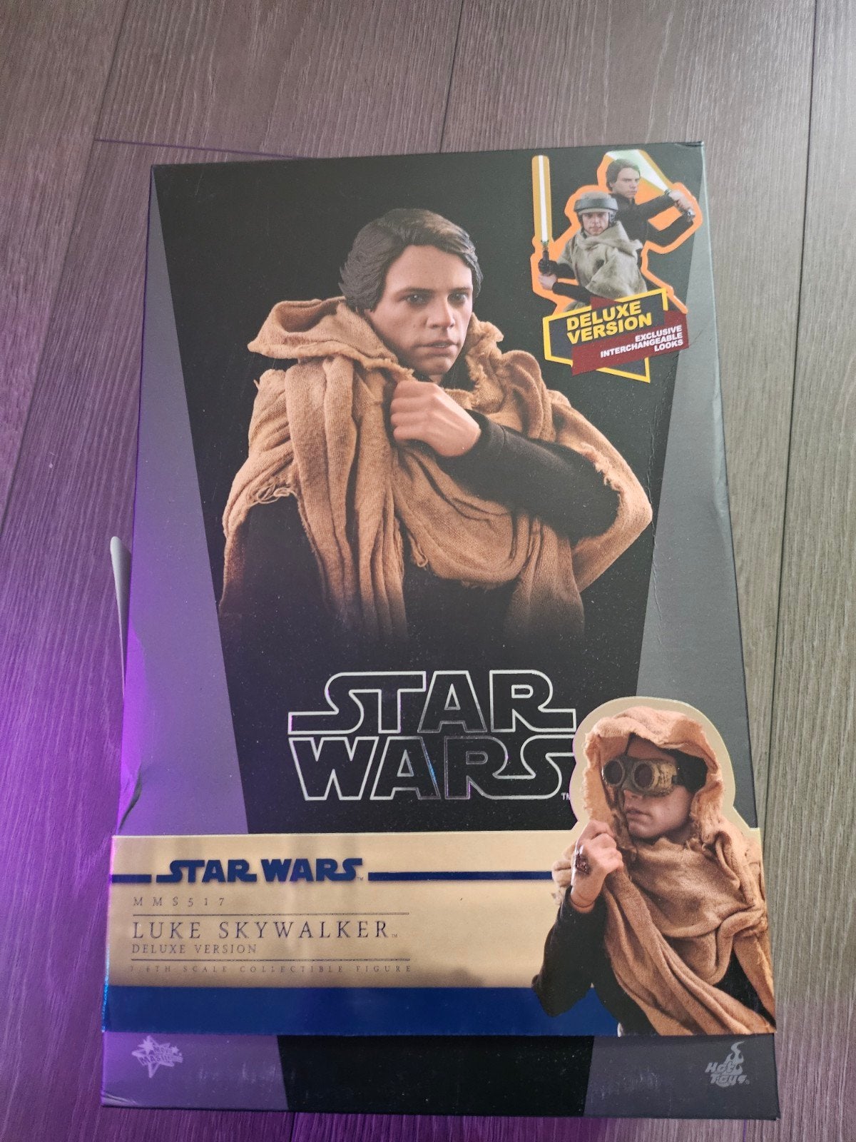 Hottoys mms 517 Luke Skywalker, Ophalen of Verzenden, Zo goed als nieuw