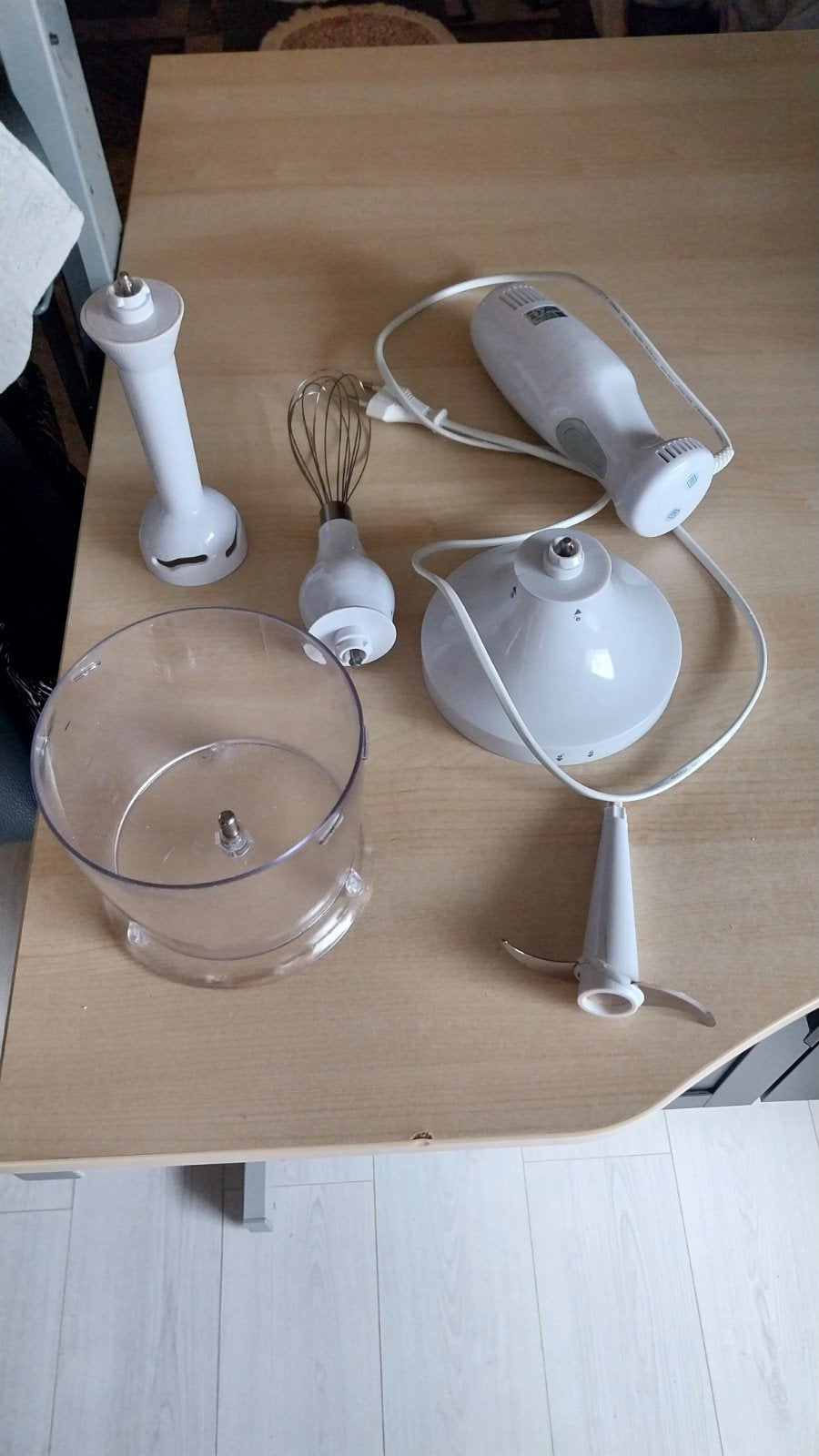 Multifunctionele Keukenmachine met Garde en Staafmixer, Ophalen, Gebruikt