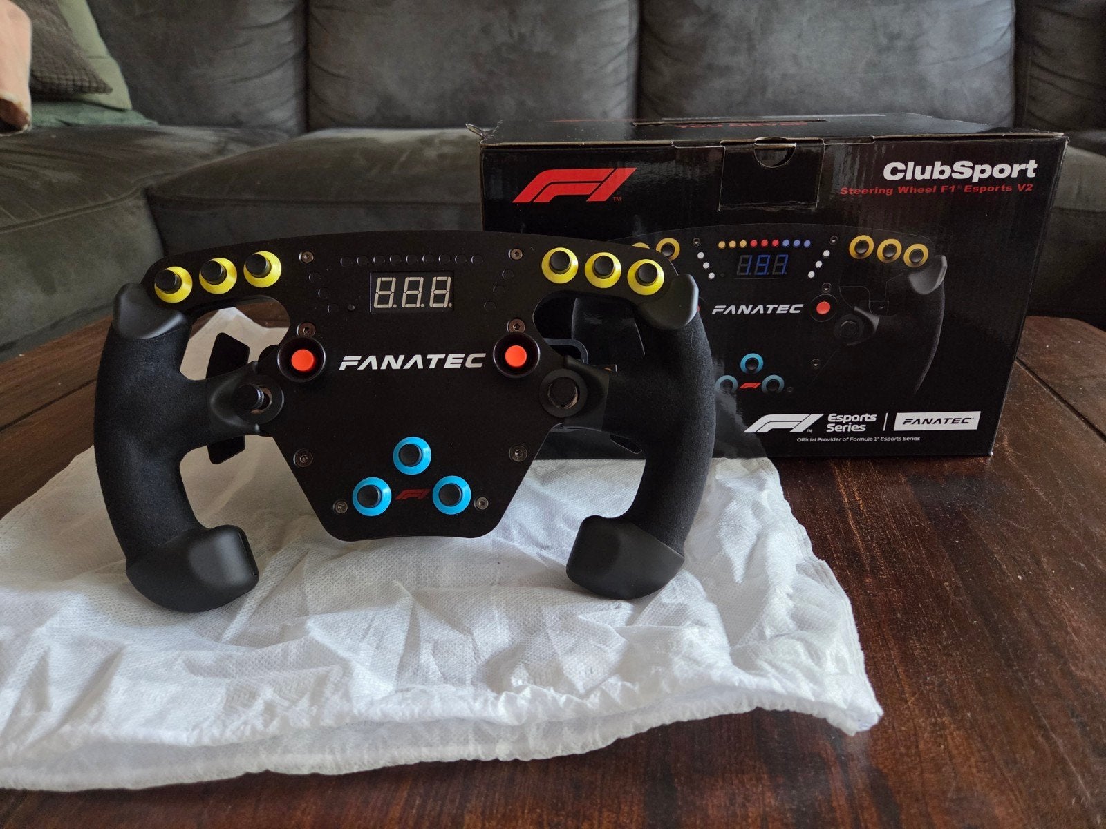Fanatec ClubSport F1 stuur Esports V2, Racestuur, Ophalen of Verzenden, Zo goed als nieuw, Fanatec