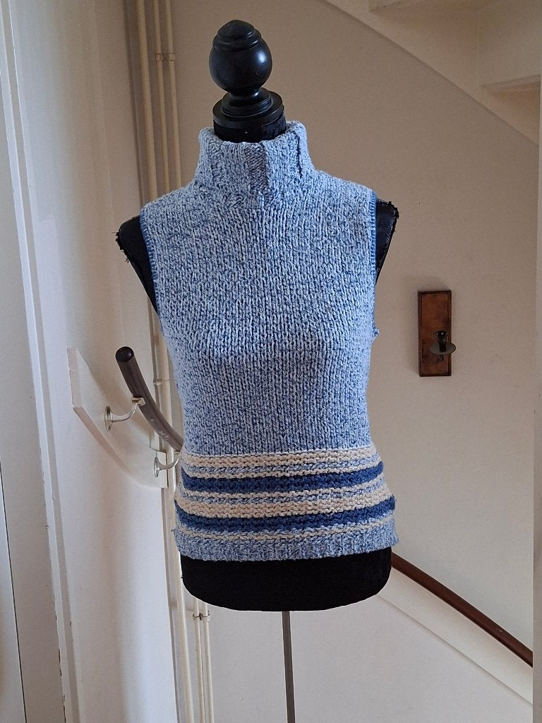 d'AUVRY exclusive top S, Blauw, Ophalen of Verzenden, D'AUVRY exclusive, Gedragen