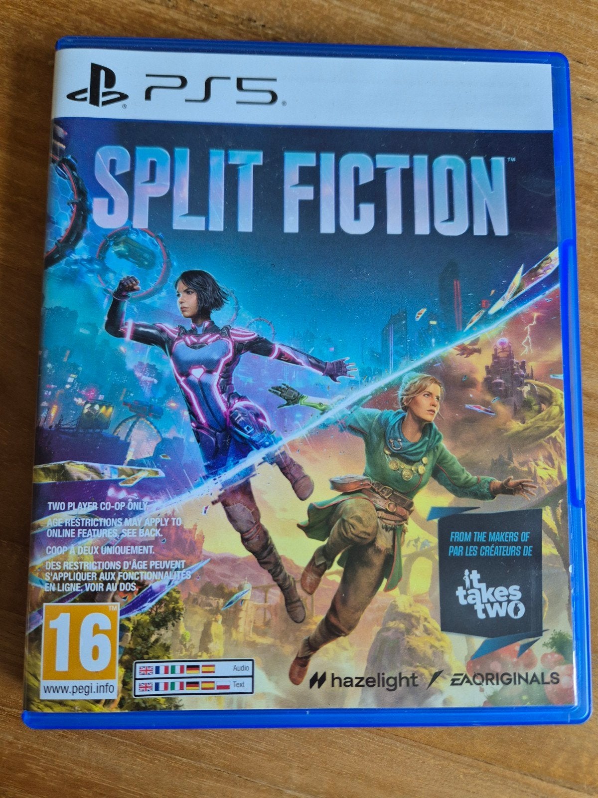 Split Fiction PS5 - Co-op game van de makers van It Takes, Ophalen of Verzenden, Zo goed als nieuw