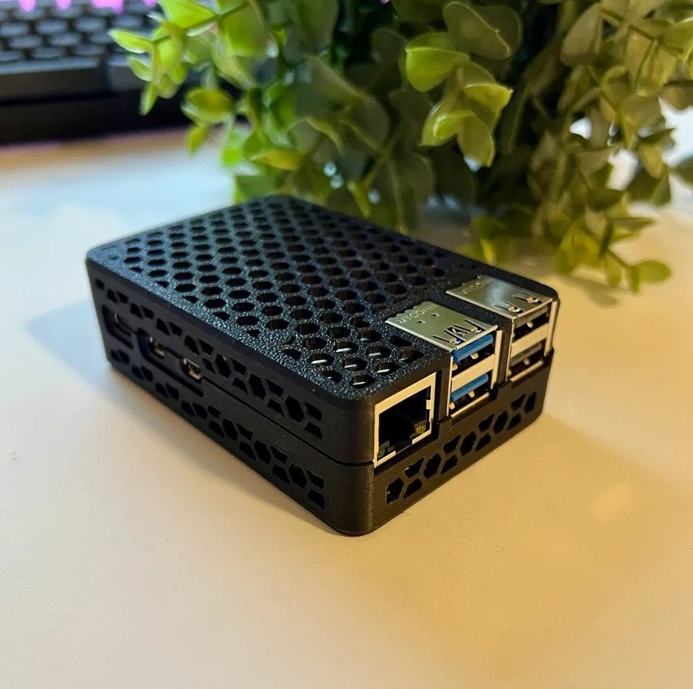 3D Geprinte Behuizing voor Raspberry Pi 5 - Optimale Koeling, Ophalen of Verzenden