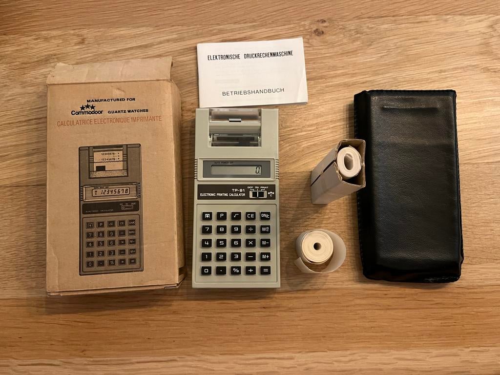 Commodore TP-81 elektronische printrekenmachine, Ophalen of Verzenden
