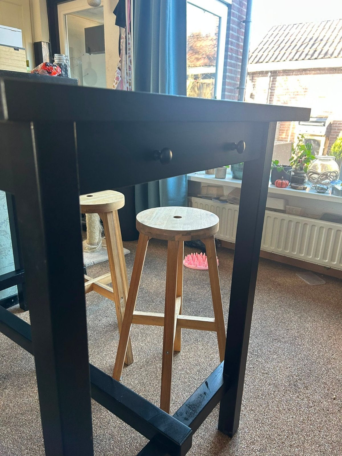 Ikea bartafel Nordviken, Ophalen, Gebruikt, 100 tot 150 cm, 50 tot 100 cm