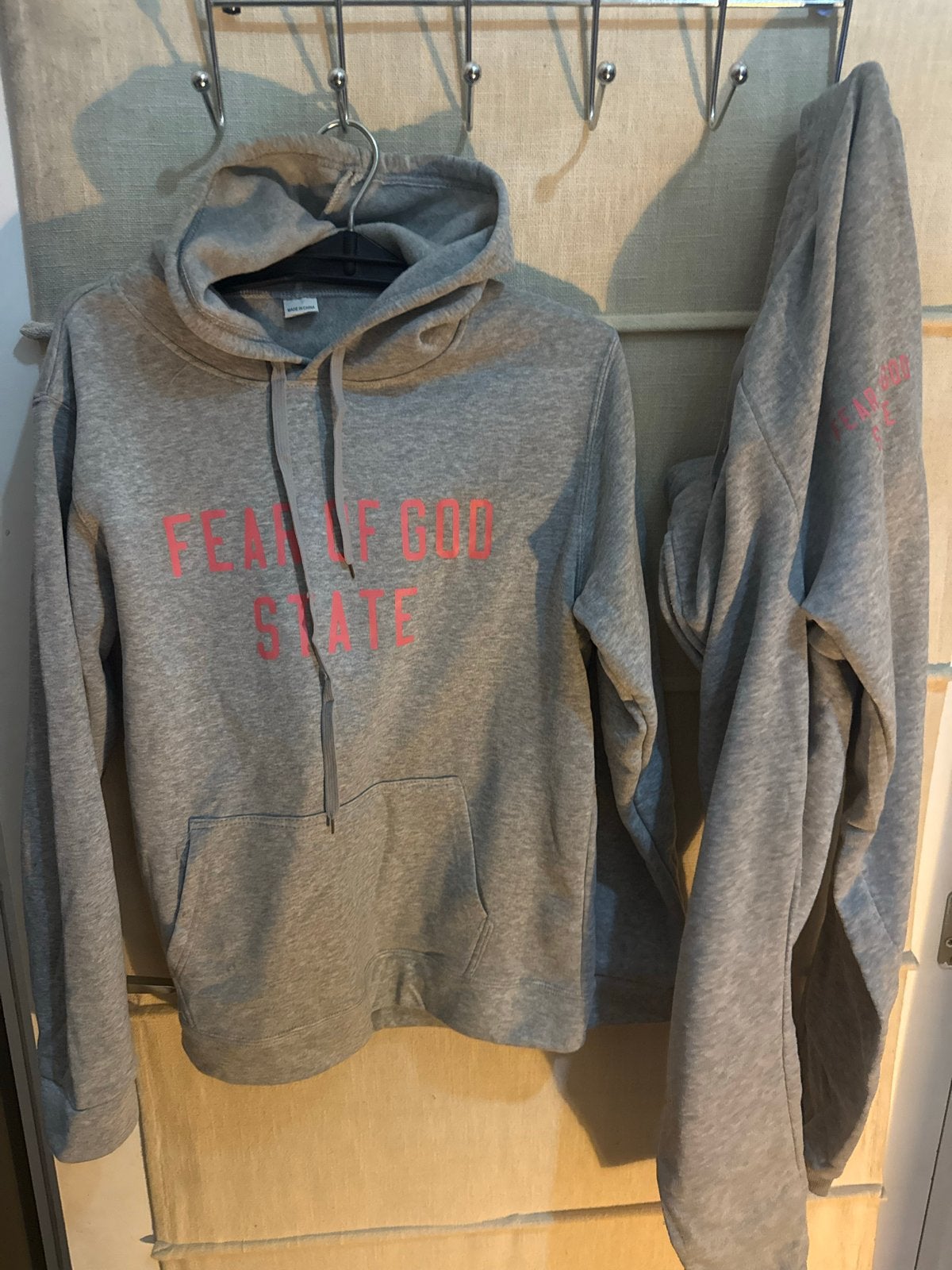 Essentials Fear of God State tracksuit - Maat S/M, Ophalen of Verzenden, Zo goed als nieuw, Maat 46 (S) of kleiner