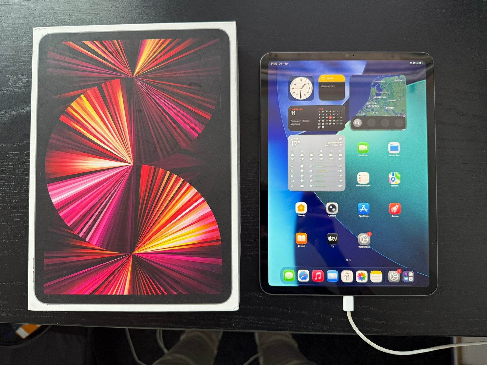 IPad Pro 11 inch - M1 - 128 GB - WiFi - Nieuwstaat, Computers en Software, Apple iPads, 11 inch, Ophalen of Verzenden, Zo goed als nieuw