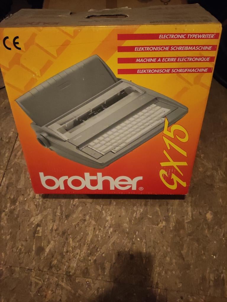 Brother-GX 15-ypemachine-vinted-electrisch, Ophalen, Nieuw
