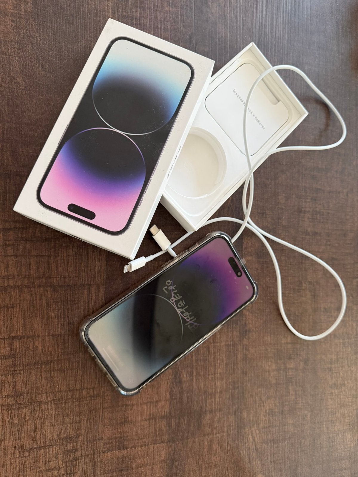 Apple iPhone 14 Pro - 128gb - deep purple, 99 %, Paars, Ophalen of Verzenden, Zo goed als nieuw