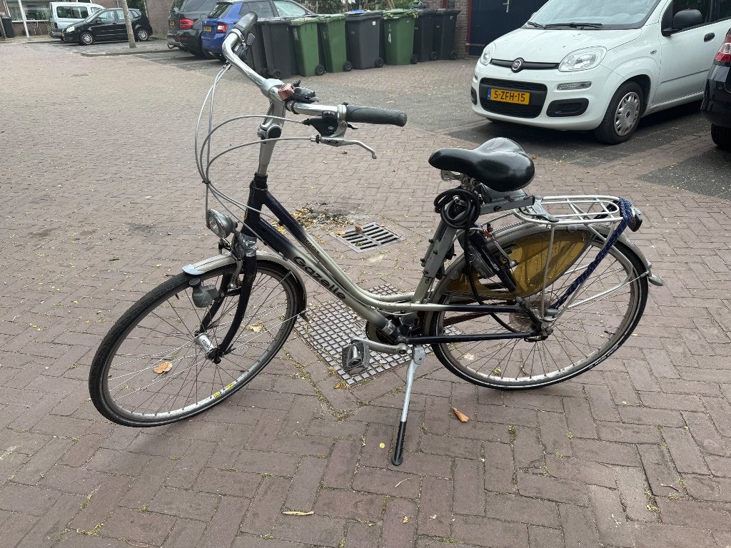Gazelle fiets, Fietsen en Brommers, Fietsen | Dames | Damesfietsen, Ophalen, Gebruikt, Versnellingen, Schijfrem