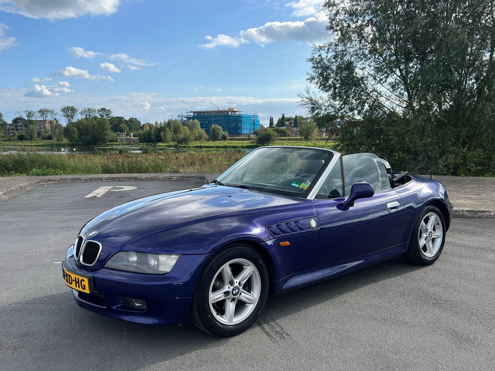 BMW Z3 1.8I 1999 Blue Velvet | HARDTOP in KLEUR | Stoeverwa, 13 km/l, 118 pk, 4 cilinders, Cabriolet