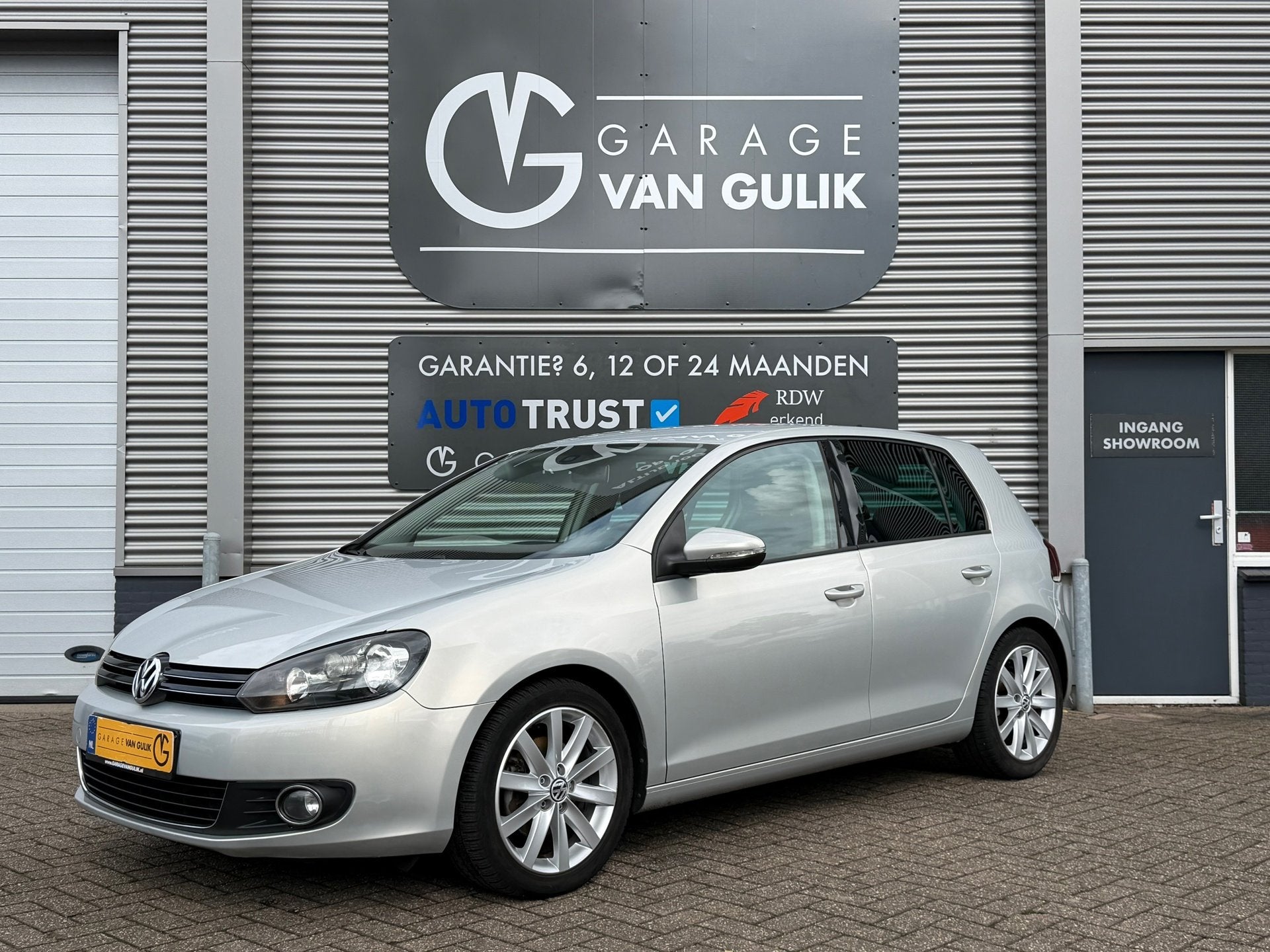 Volkswagen Golf 1.4 TSI 122PK Highline DSG Automaat Clima,Tr, Auto's, Euro 5, Gebruikt, Zwart, 4 cilinders