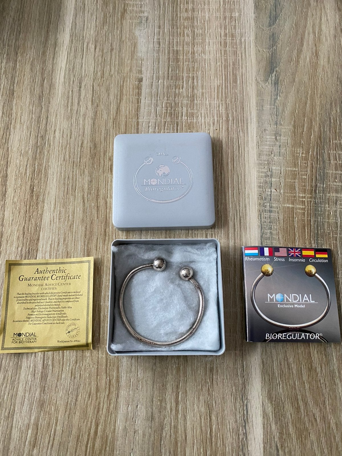 Mondial Bioregulator kleine maat, Ophalen of Verzenden, Zo goed als nieuw, Zilver, Overige materialen