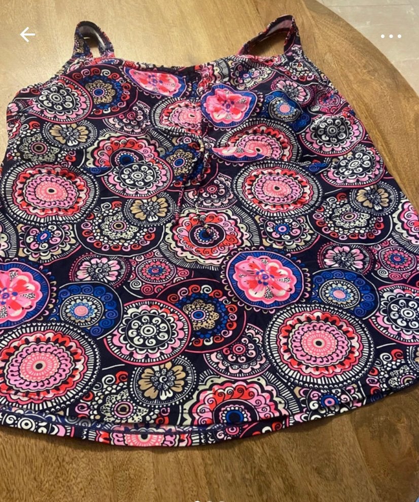 Prachtige tankini zgan, Ophalen of Verzenden, Zo goed als nieuw, Zwart