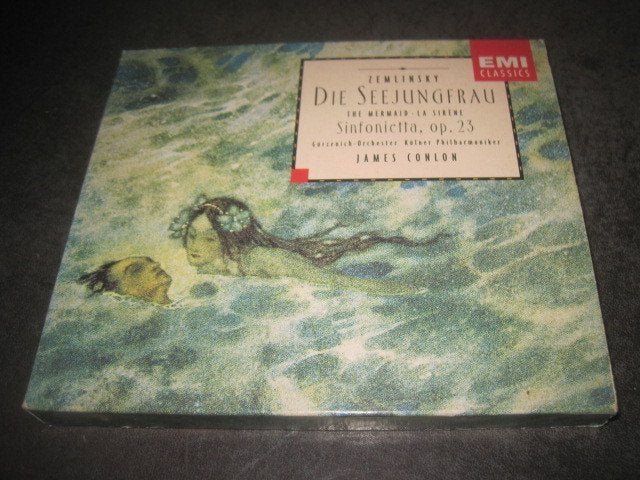 Zemlinsky Die Seejungfrau Conlon op EMI, Cd's en Dvd's, Cd's | Klassiek, Ophalen of Verzenden, Classicisme, Zo goed als nieuw