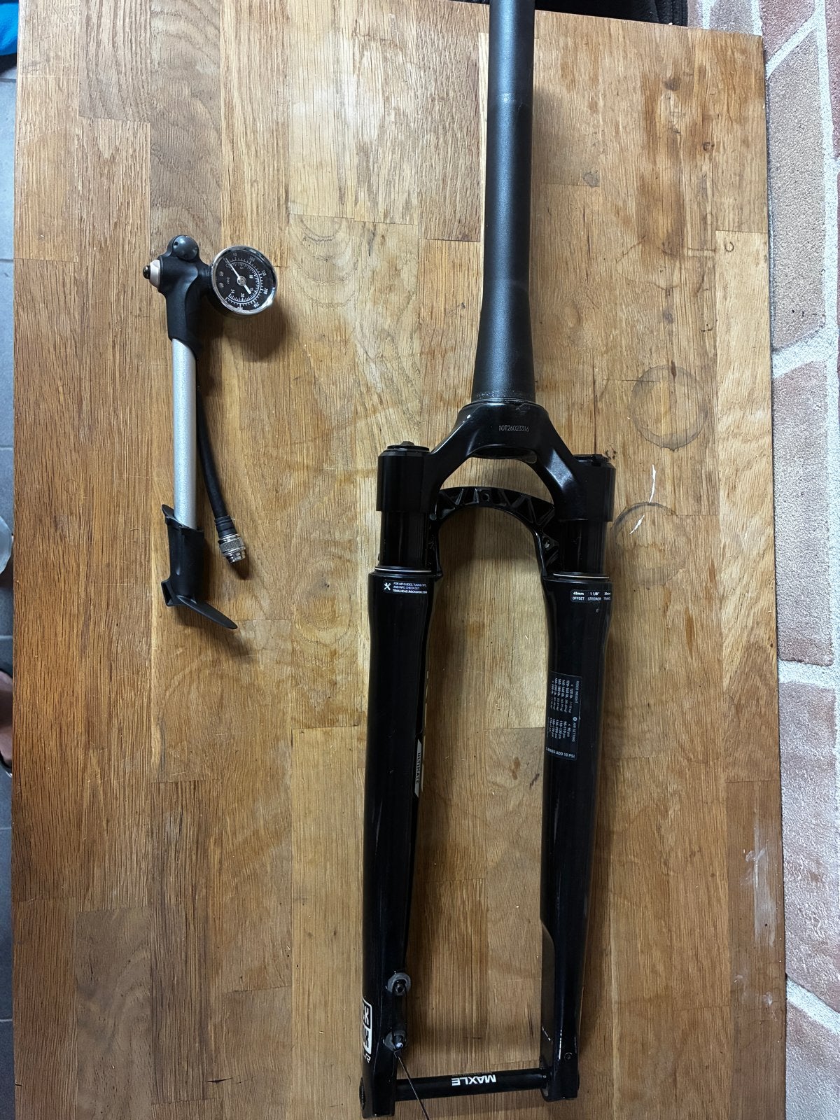 Rock Shox XPLR voorvork voor gravelbike, Ophalen of Verzenden, Gebruikt, Gravelbike, Voorvork