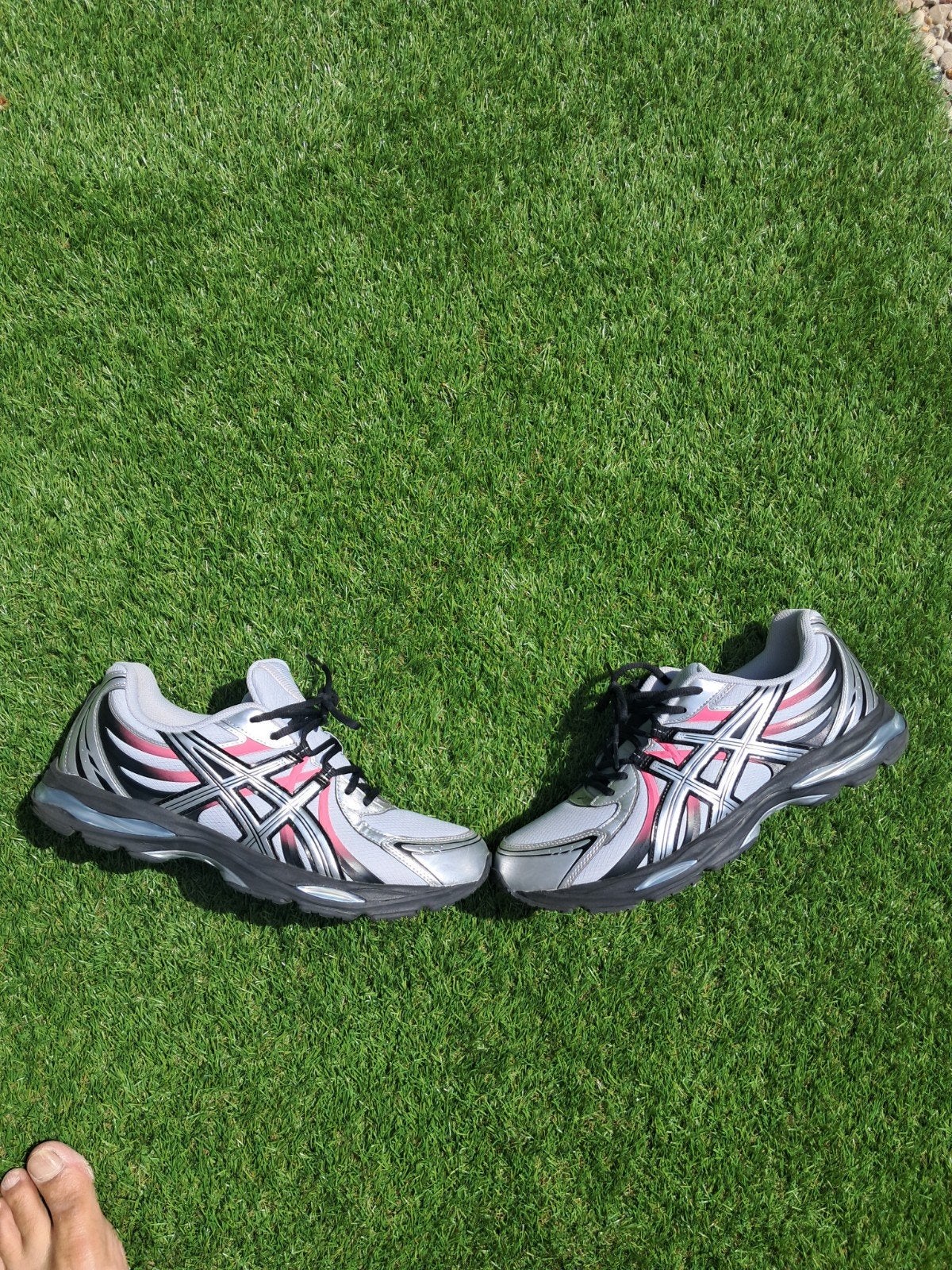 ASICS GEL Hardloopschoenen Maat 46, Sport en Fitness, Loopsport en Atletiek, Ophalen of Verzenden, Gebruikt, Hardloopschoenen