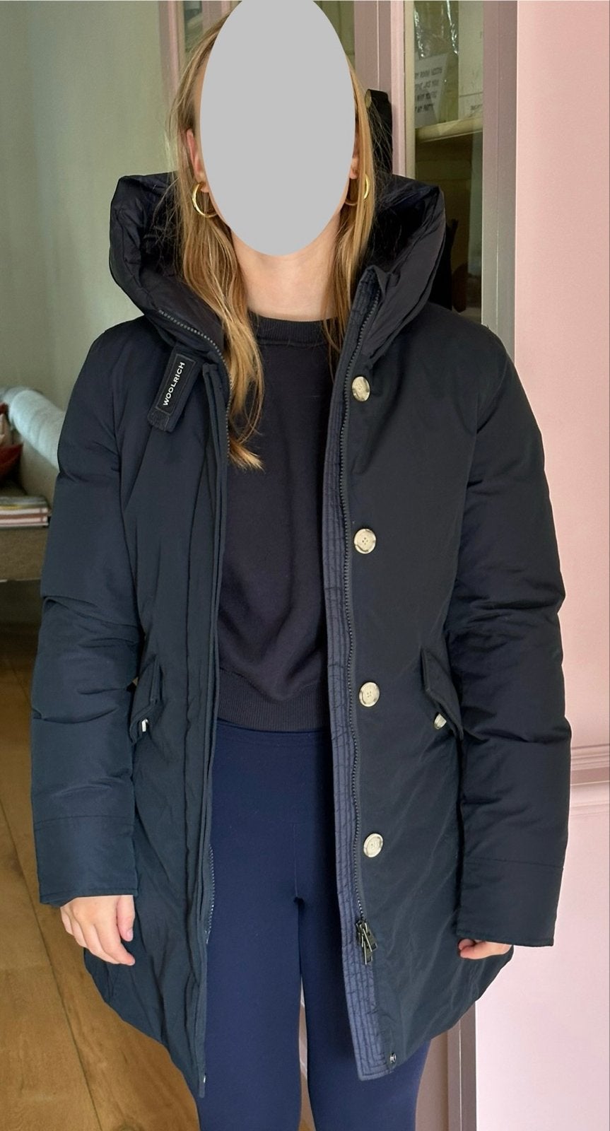 Woolrich meisjes jas - maat 16 (valt klein), Ophalen of Verzenden, Zo goed als nieuw, Meisje