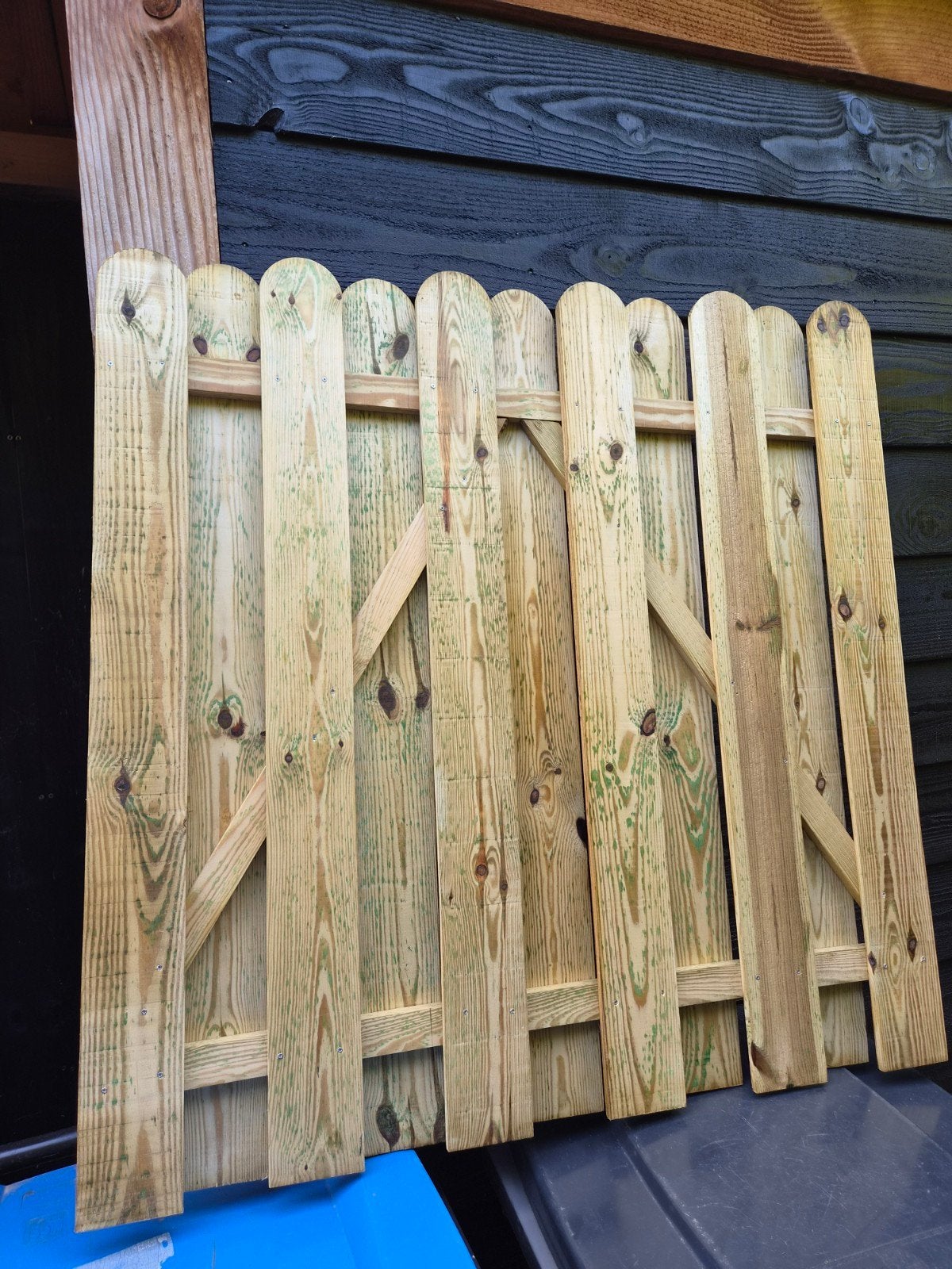 Houten Tuinhek 100x100cm - Nieuw, Tuin en Terras, Ophalen, Nieuw, Hout, Tuinhek