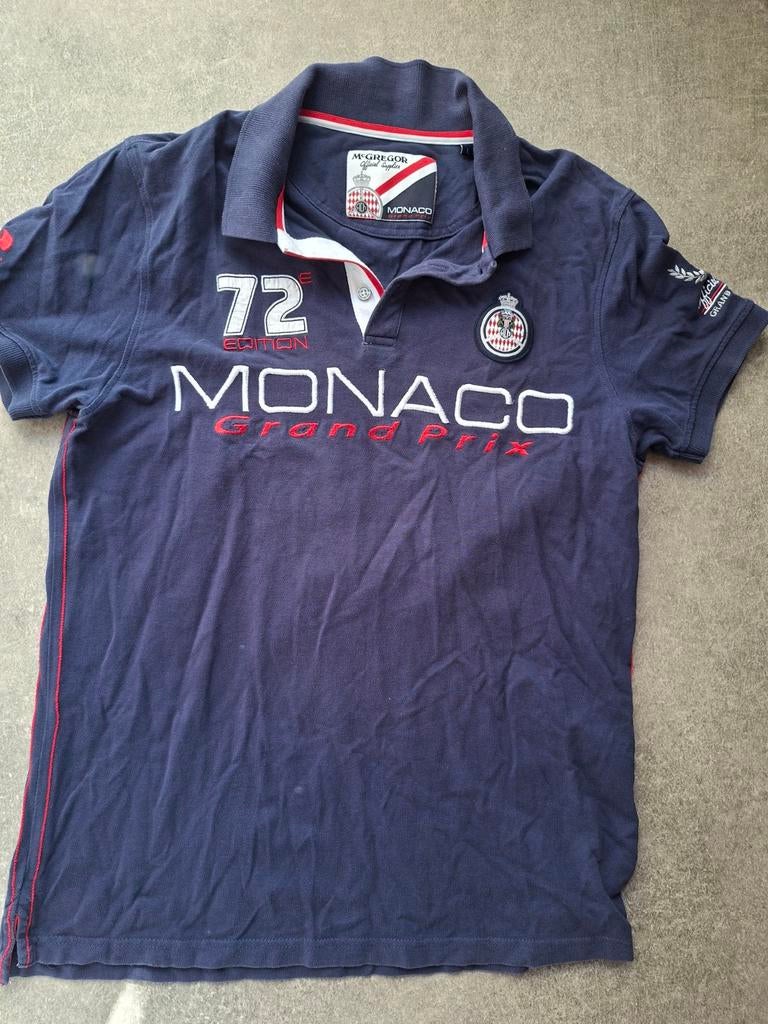 McGregor Monaco Grand Prix Polo Shirt Maat L, Kleding | Heren, Maat 52/54 (L), Gedragen, Verzenden, McGregor