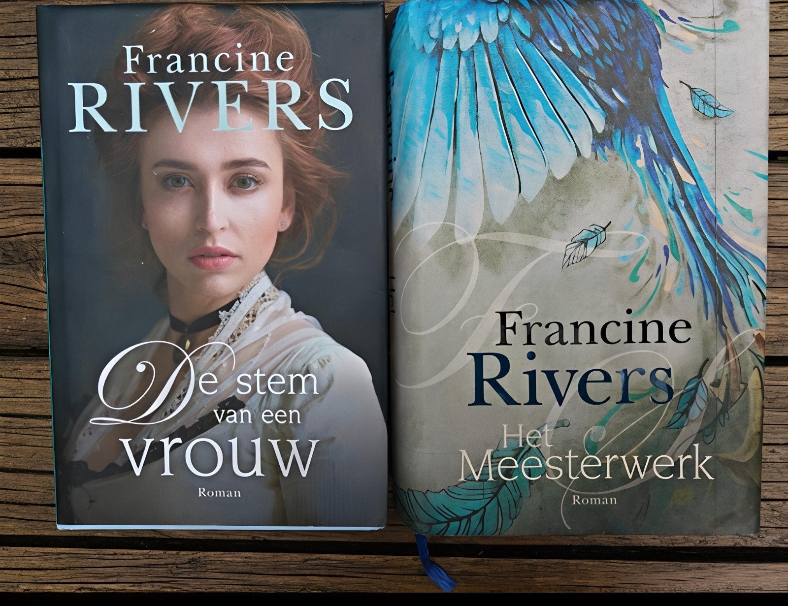 2 Dikke boeken van Francine Rivers., Ophalen of Verzenden, Zo goed als nieuw