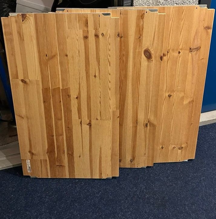 3 Ivar grenen planken Ikea, Ophalen, Gebruikt