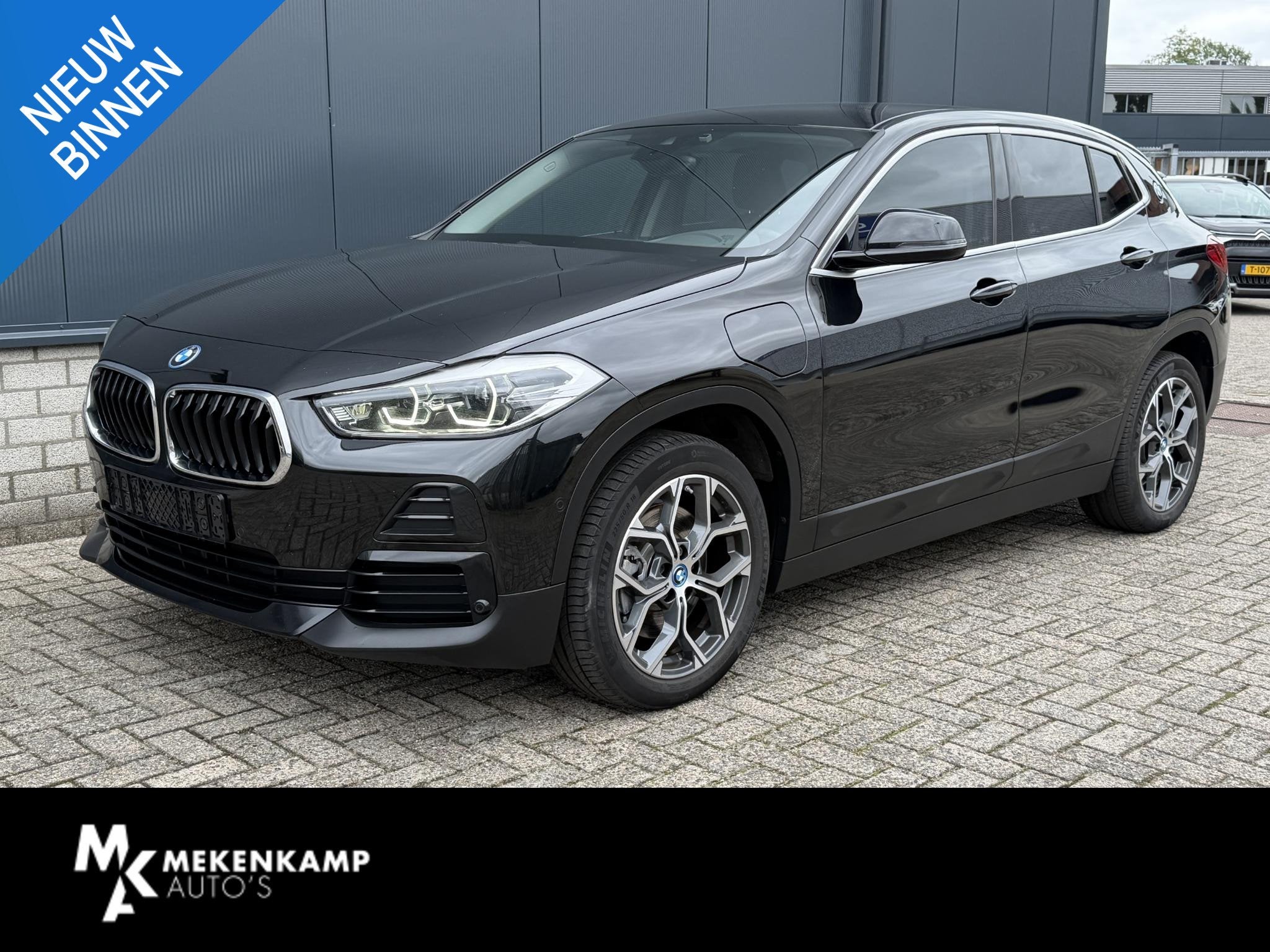 BMW X2 xDrive25e 18"/Leder/Harman Kardon/Camera/Apple Carpla, Auto's, Gebruikt, Zwart, Bedrijf, Vierwielaandrijving