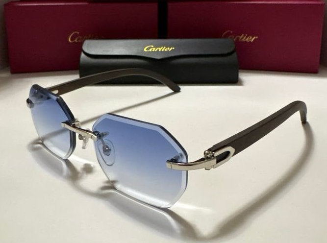Cartier Zonnebrillen Buffalo Horn Picadilly C Panther (dita), Ophalen of Verzenden, Nieuw, Zwart, Overige merken