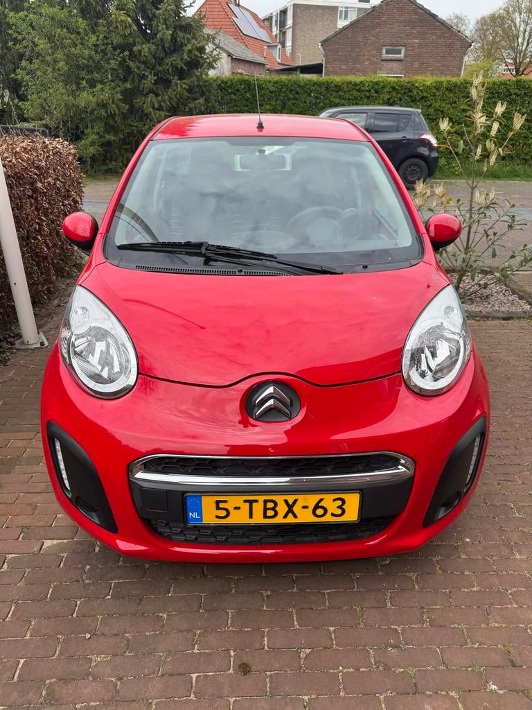Citroën C1 1.0i 68PK 5D 2014 70.000km!, Auto's, Voorwielaandrijving, Euro 5, Zwart, 4 stoelen