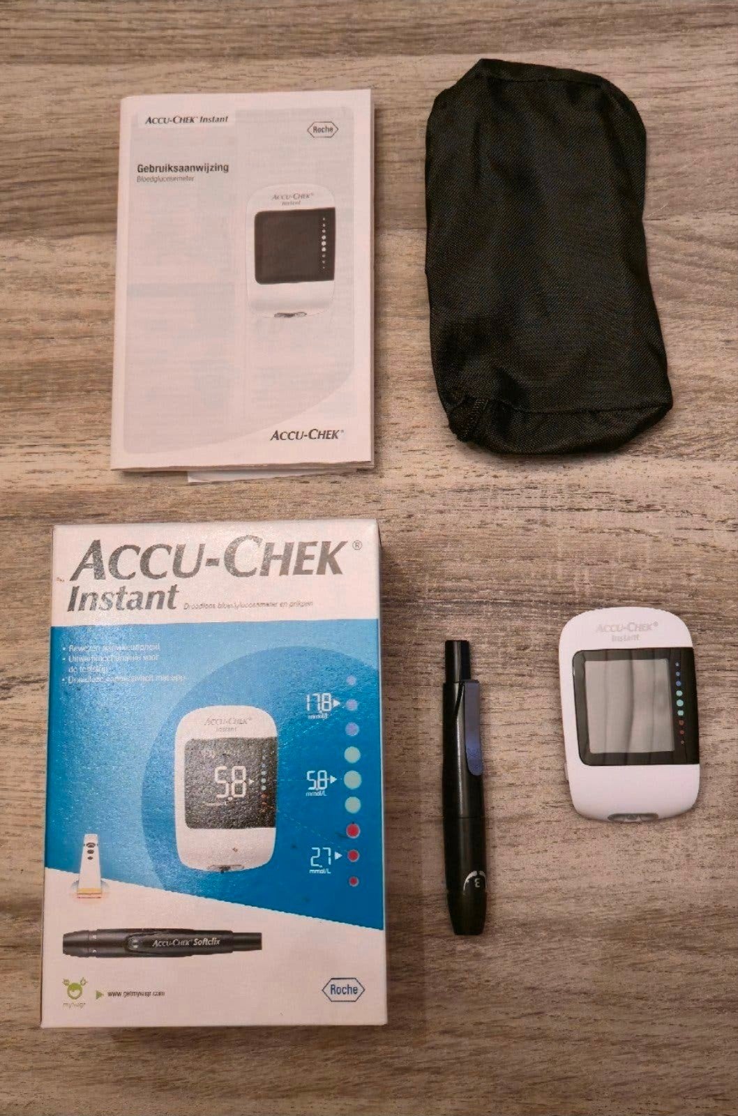 Nieuwe Accu-Chek Instant Glucosemeter, Ophalen of Verzenden, Nieuw