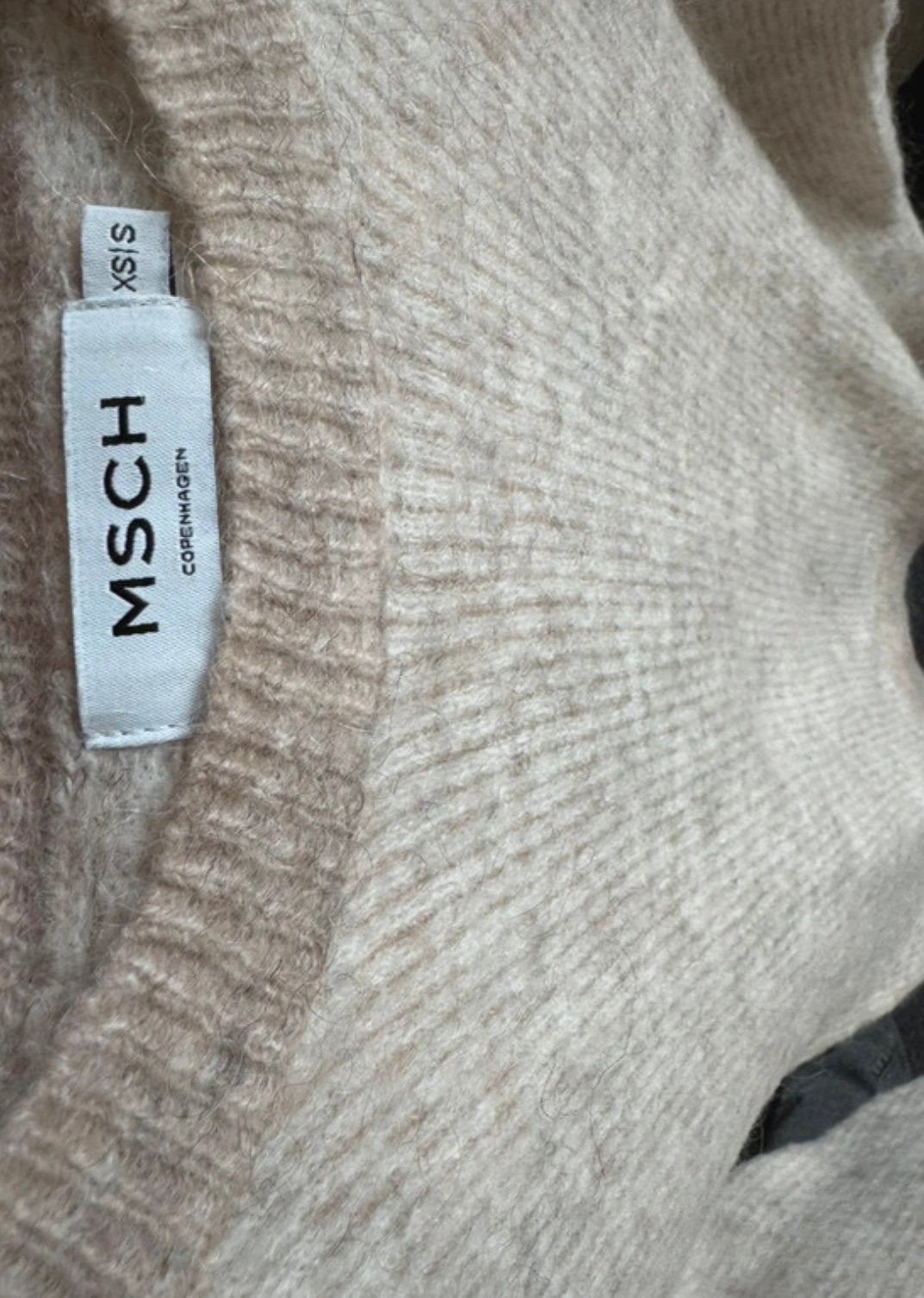 Mohair wool blend trui, Ophalen of Verzenden, Nieuw, Maat 34 (XS) of kleiner, Beige