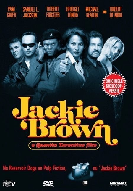 DVD - Jackie Brown, Cd's en Dvd's, Dvd's | Thrillers en Misdaad, Gebruikt, Vanaf 16 jaar, Ophalen of Verzenden