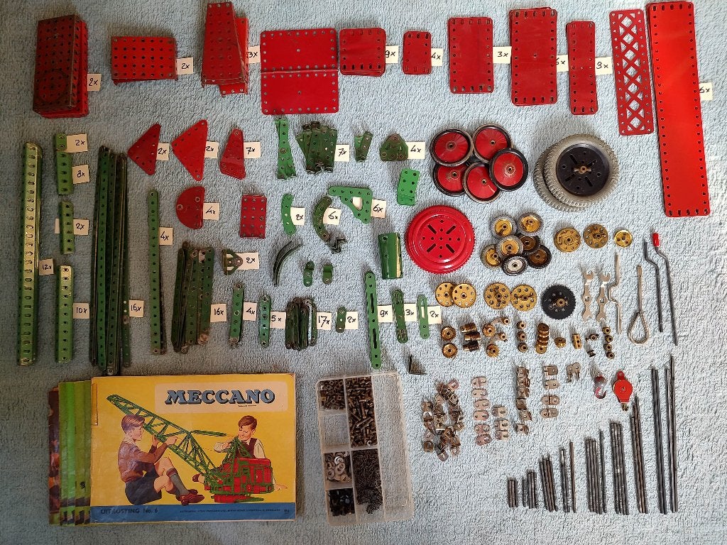Assortiment Meccano, Ophalen of Verzenden