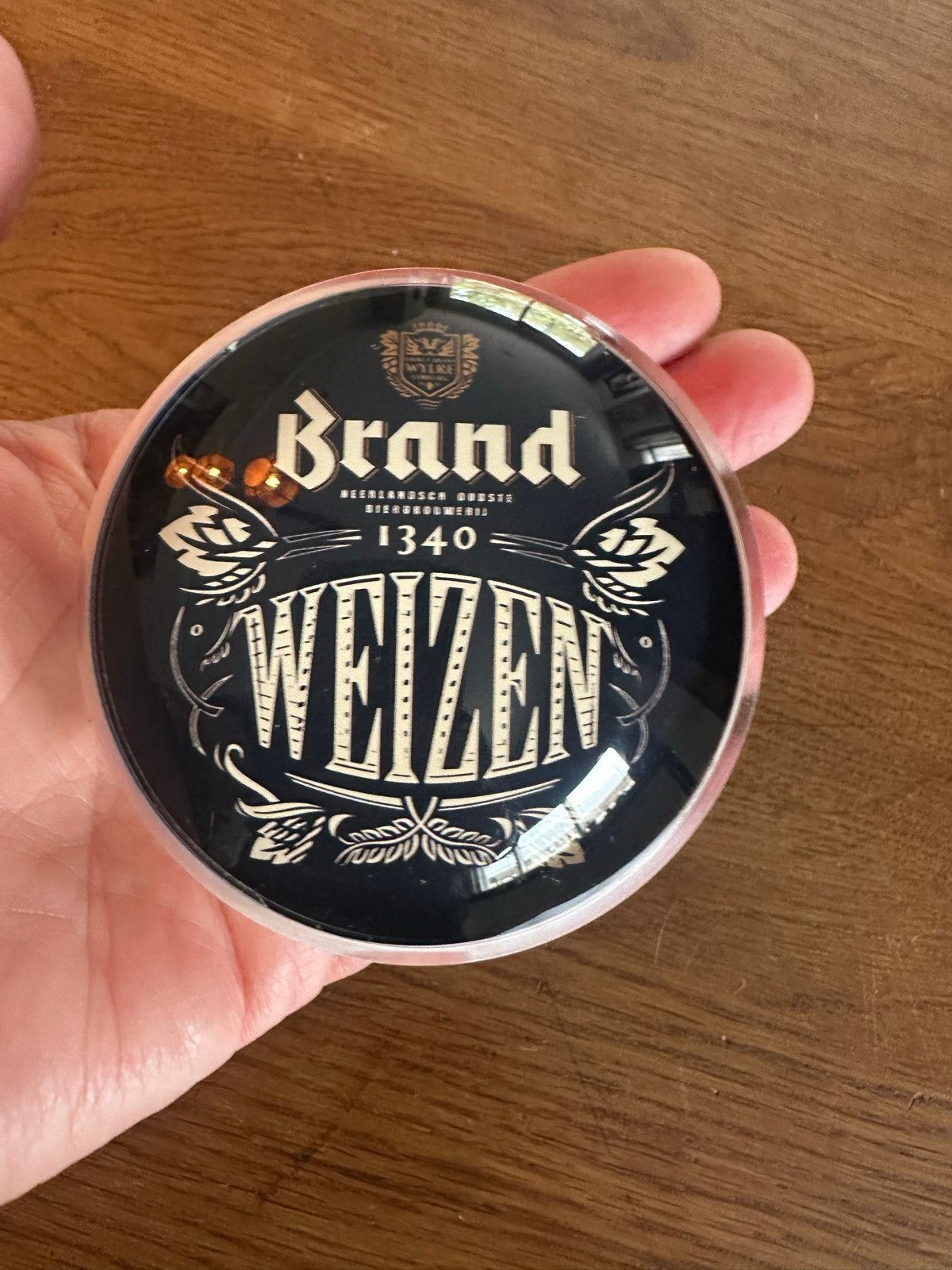 Te koop new Brand Weizen Taplite Biertap Verlichting, Verzamelen, Ophalen of Verzenden, Nieuw, Brand