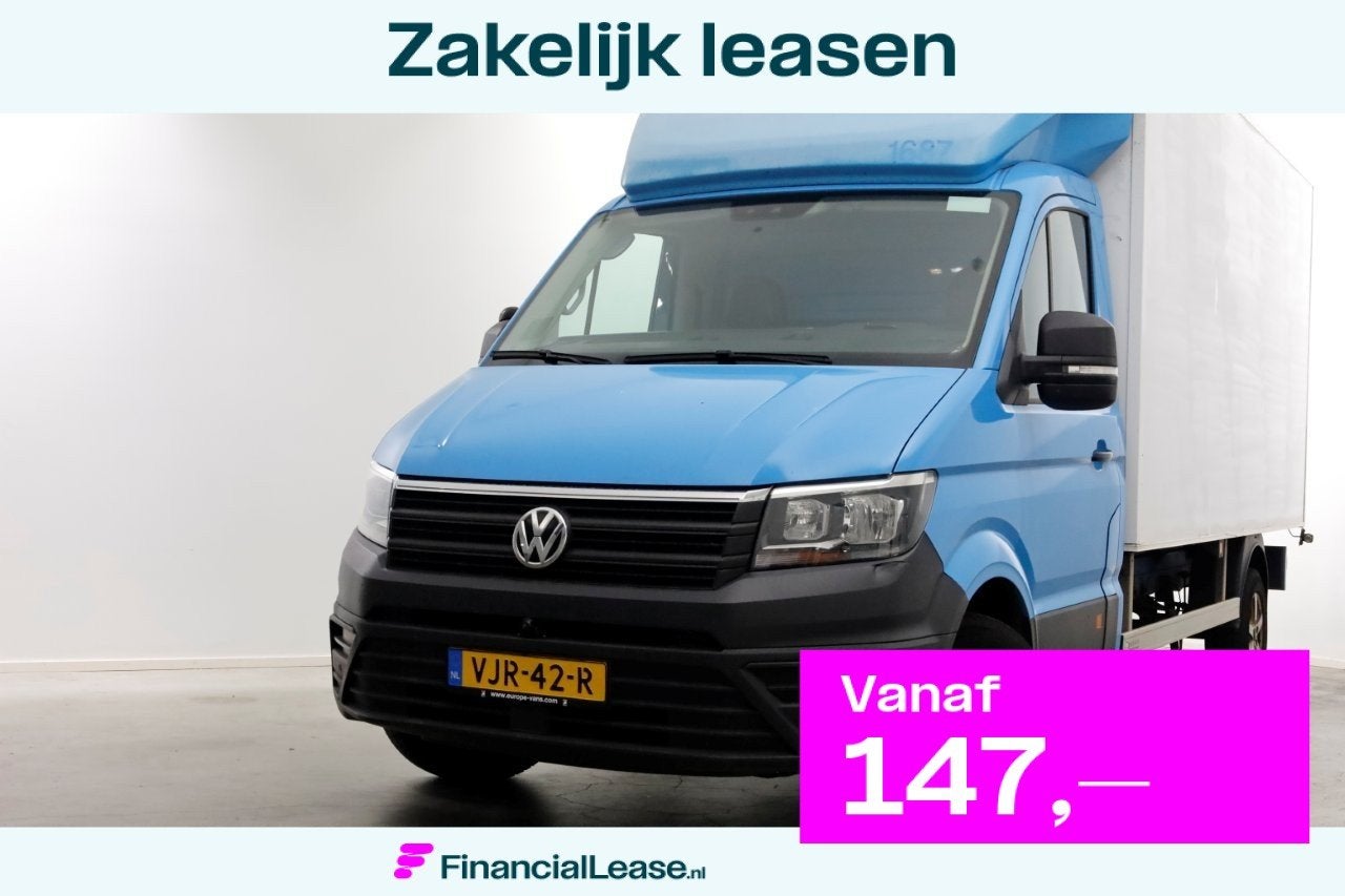 Volkswagen Crafter 35 2.0 TDI E6 Bakwagen met achterdeuren 2, Voorwielaandrijving, Dealer onderhouden, Verwarmde buitenspiegels