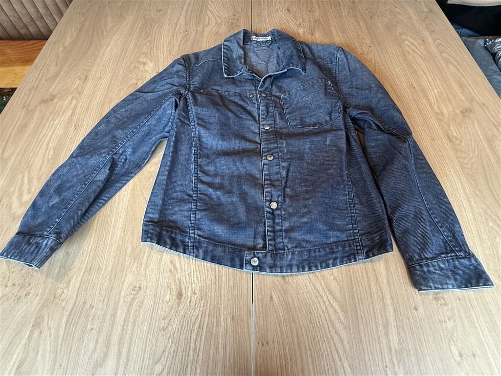 Levis jas - Levi spijker jas maat L, Verzenden, Zo goed als nieuw, Blauw