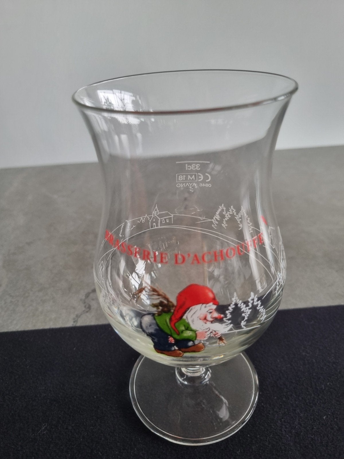 La Chouffe, Magic Chouffe Bierglas, Ophalen of Verzenden, Zo goed als nieuw, Glas of Glazen, Overige merken