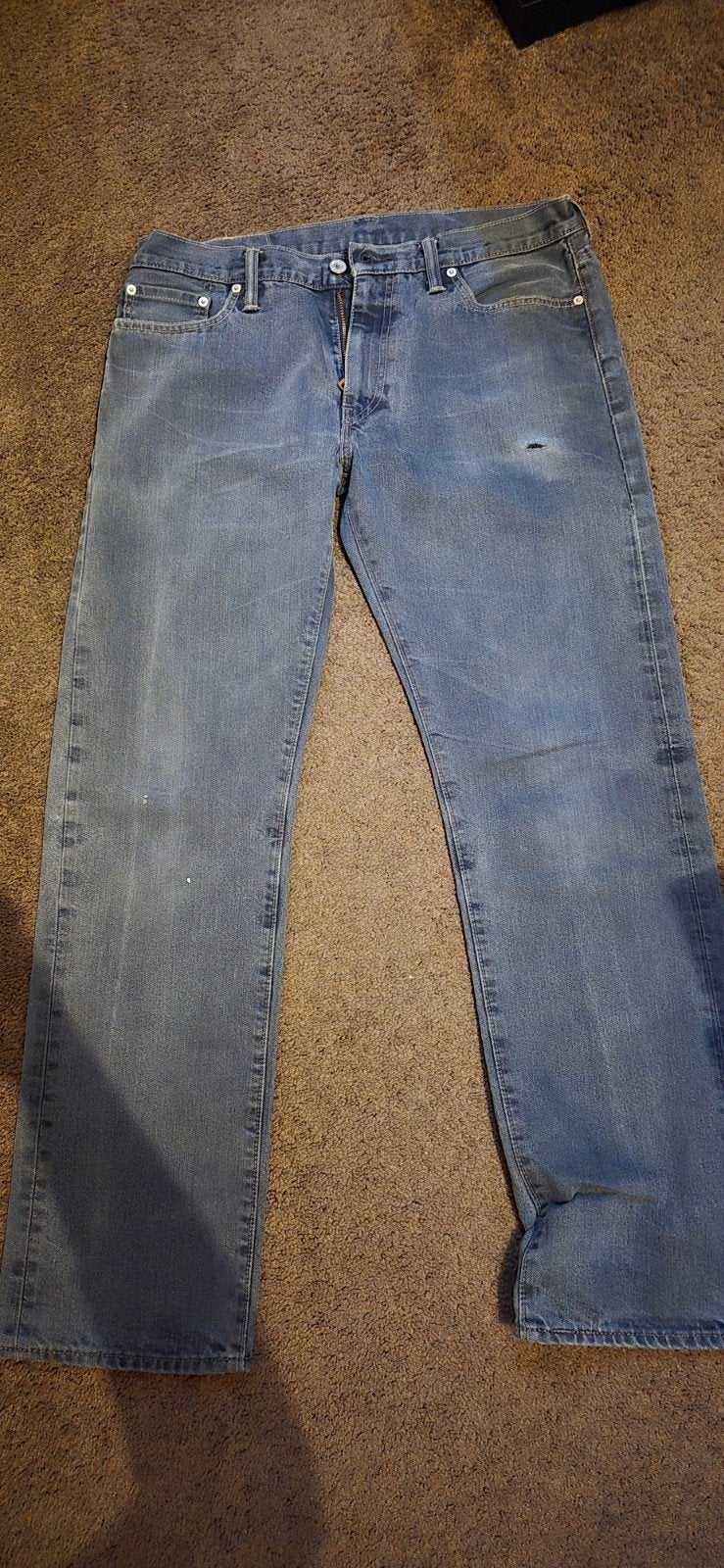 Levi's 504 Regular Fit Jeans W33 L32, Kleding | Heren, Levi's, Blauw, Overige jeansmaten, Ophalen of Verzenden