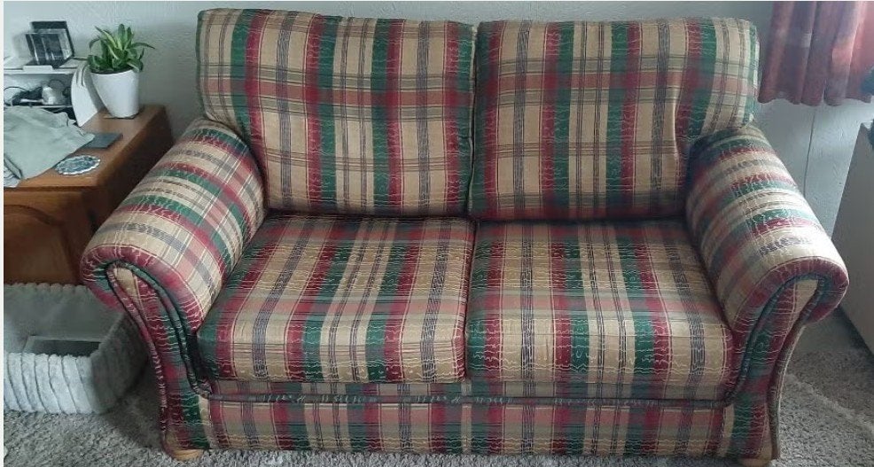 bankstel, Ophalen, Gebruikt, Tweepersoons, 75 tot 100 cm