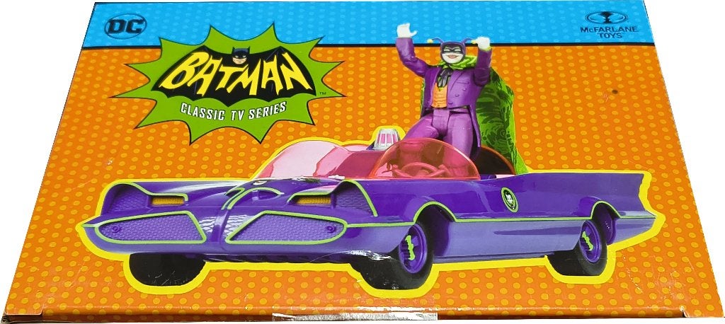 McFarlane Toys Gold Label Batman 1966 Batmobile & Joker AF, Auto, Heo GmbH, Nieuw, Ophalen of Verzenden