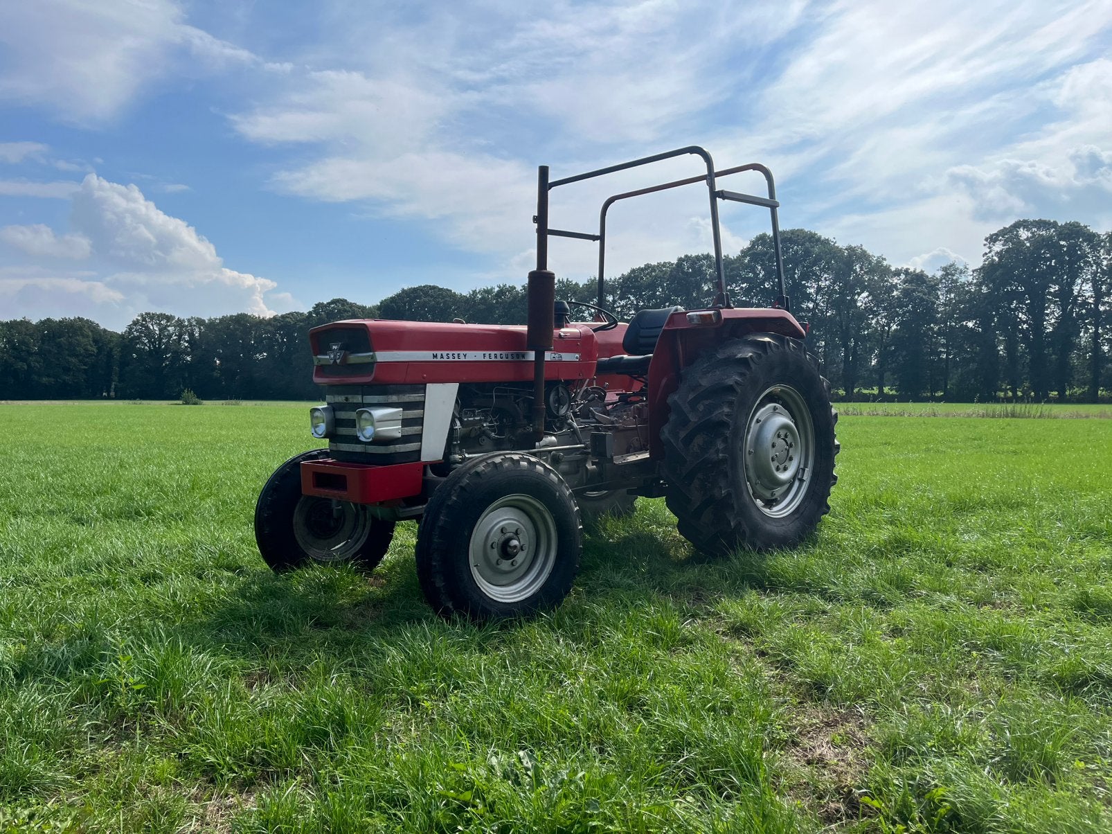 MF 155 tractor, Ophalen, 2500 tot 5000, Oldtimer, Tot 80 Pk