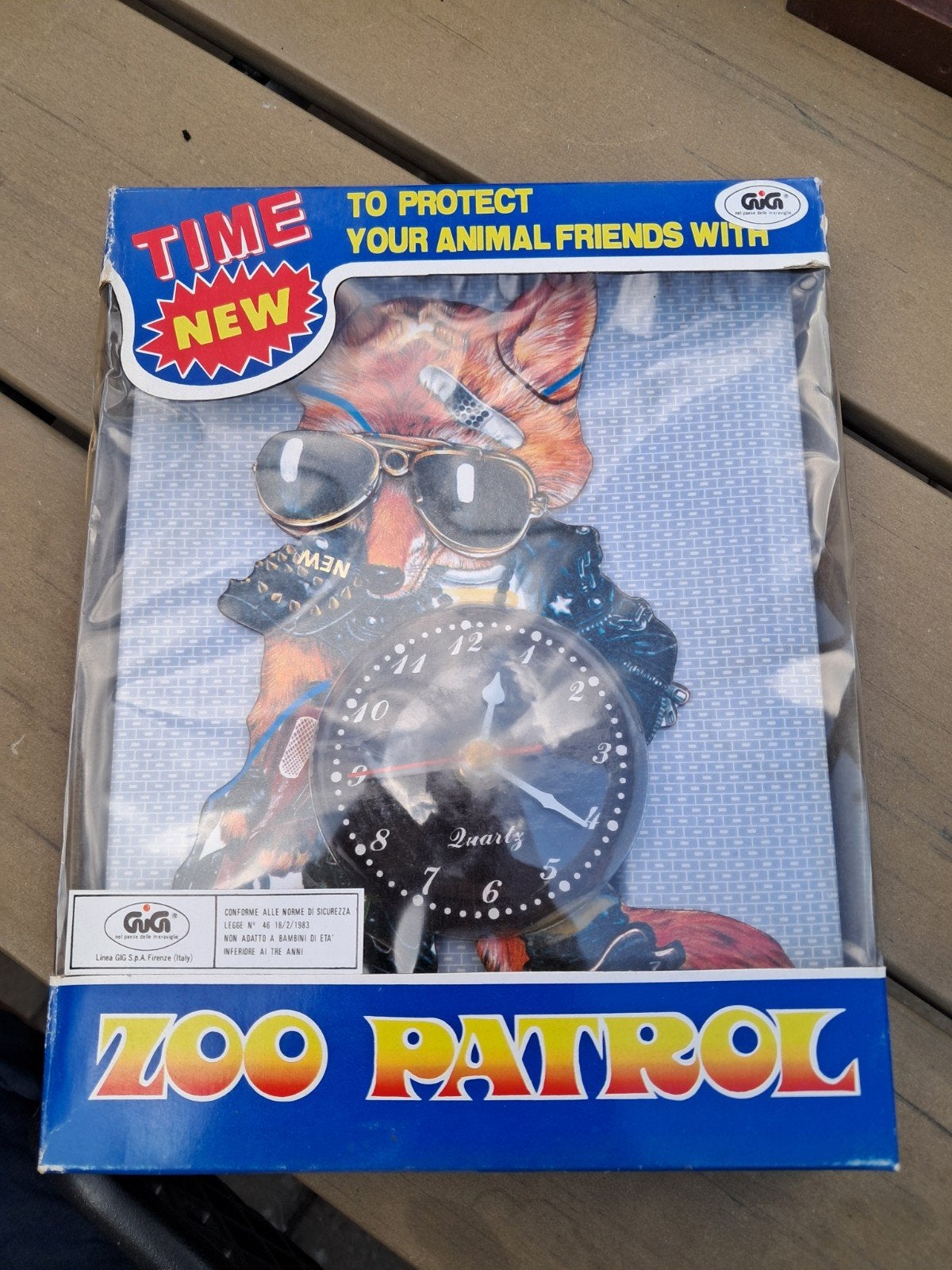 GIGI Zoo patrol klok, vintage, Ophalen of Verzenden