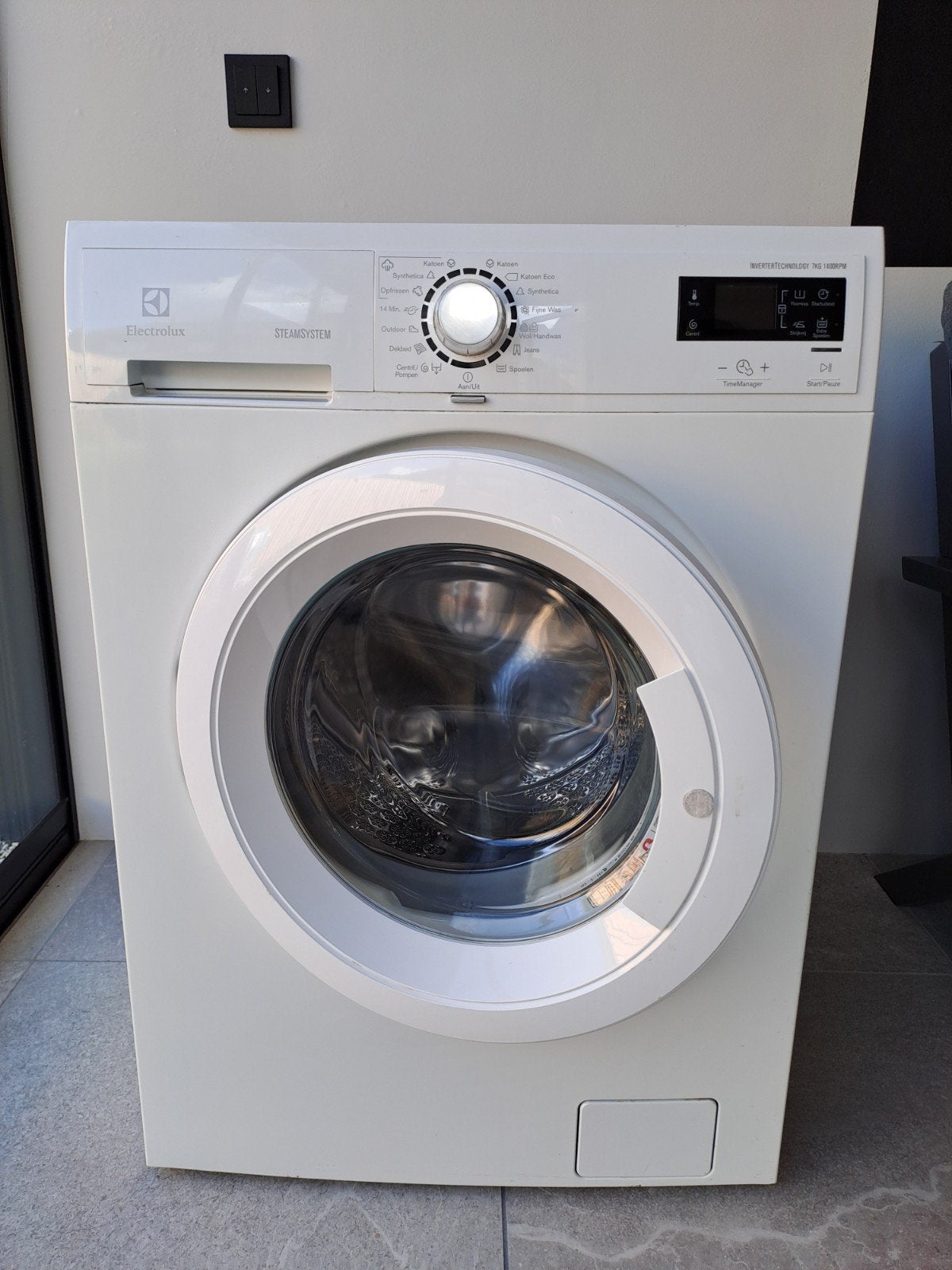 Goed werkende Electrolux wasmachine 7 kg, Ophalen, Gebruikt, Voorlader, 85 tot 90 cm