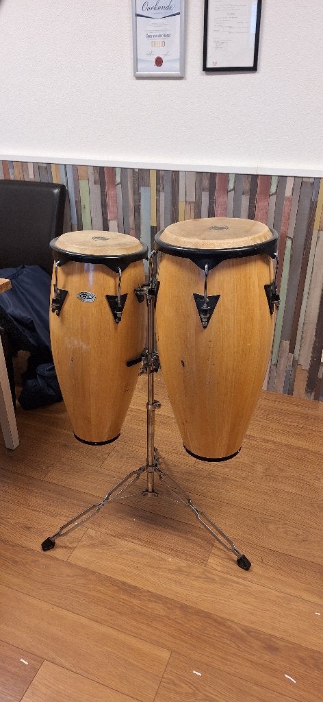 Cosmic Percussion Congaset, Muziek en Instrumenten, Percussie, Gebruikt, Overige soorten, Ophalen