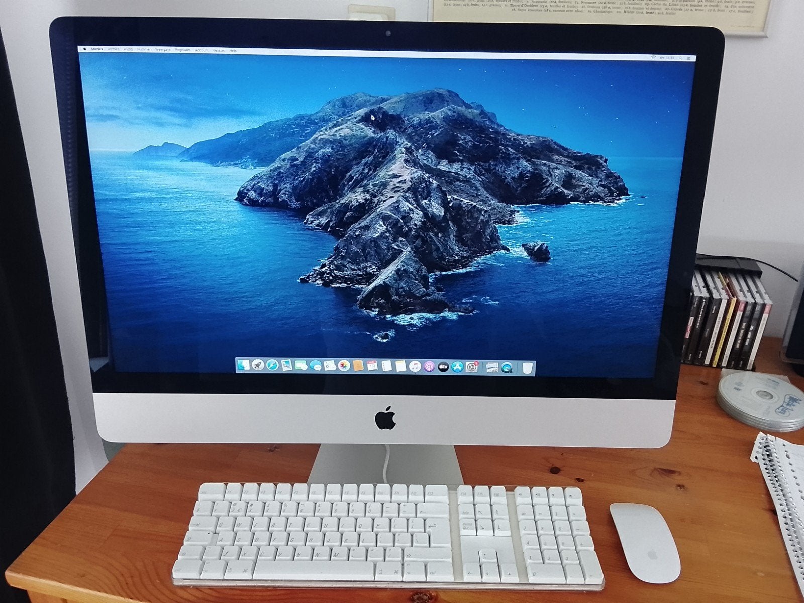 iMac 27 inch Late 2013 i5 24GB 1TB SSD met accessoires, Computers en Software, Apple Desktops, Ophalen, HDD, IMac, Zo goed als nieuw