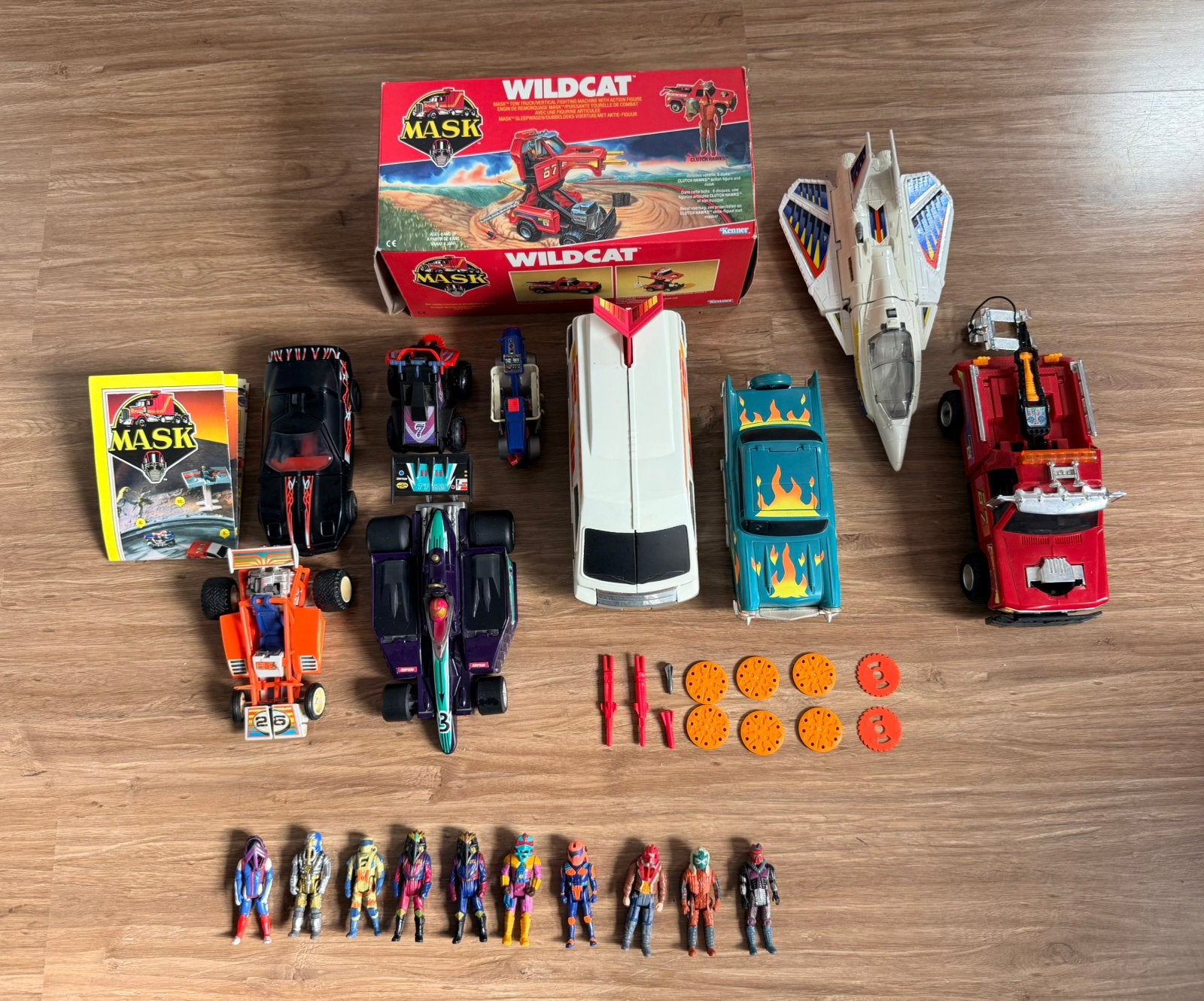 M.A.S.K. Kenner voertuigen compleet ., Verzenden, Gebruikt