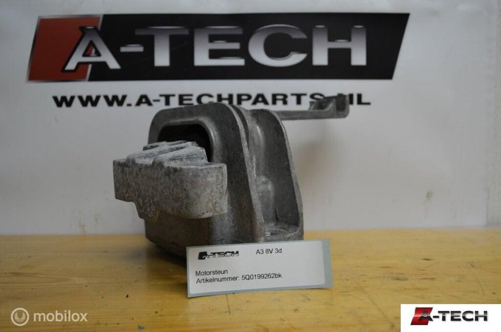 Motorsteun Audi A3 8V 1.8 TFSI ('12-'17) 5Q0199262bk, Gebruikt, Volkswagen, Ophalen of Verzenden