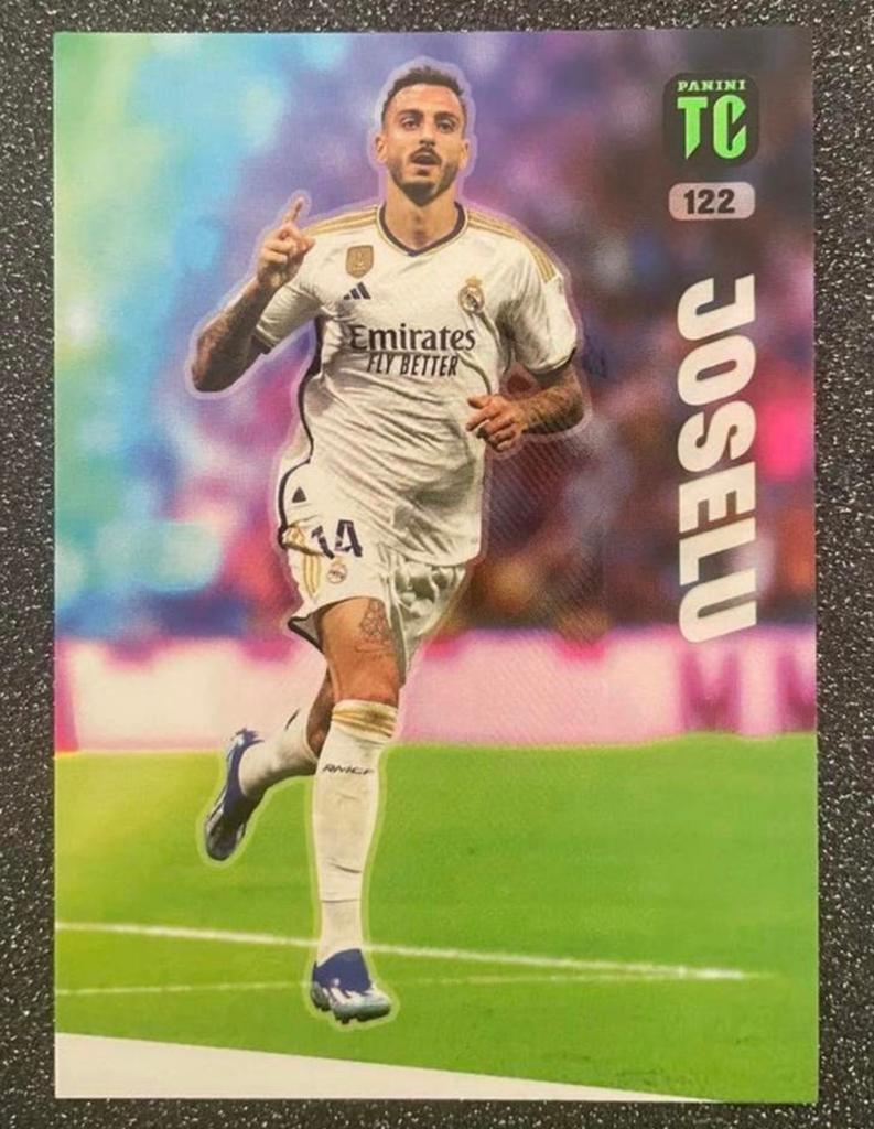 Panini Top Class 2024    JOSELU    REAL MADRID, Verzenden, Zo goed als nieuw, Plaatje