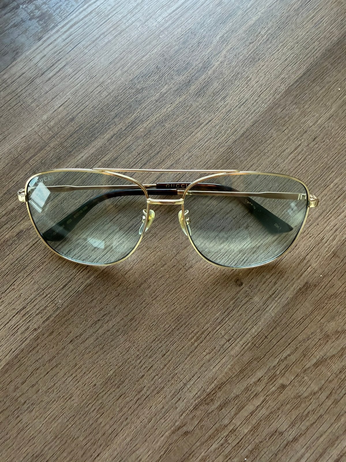 Gucci Zonnebril met etui en doosje, Overige merken, Gebruikt, Zonnebril, Zwart
