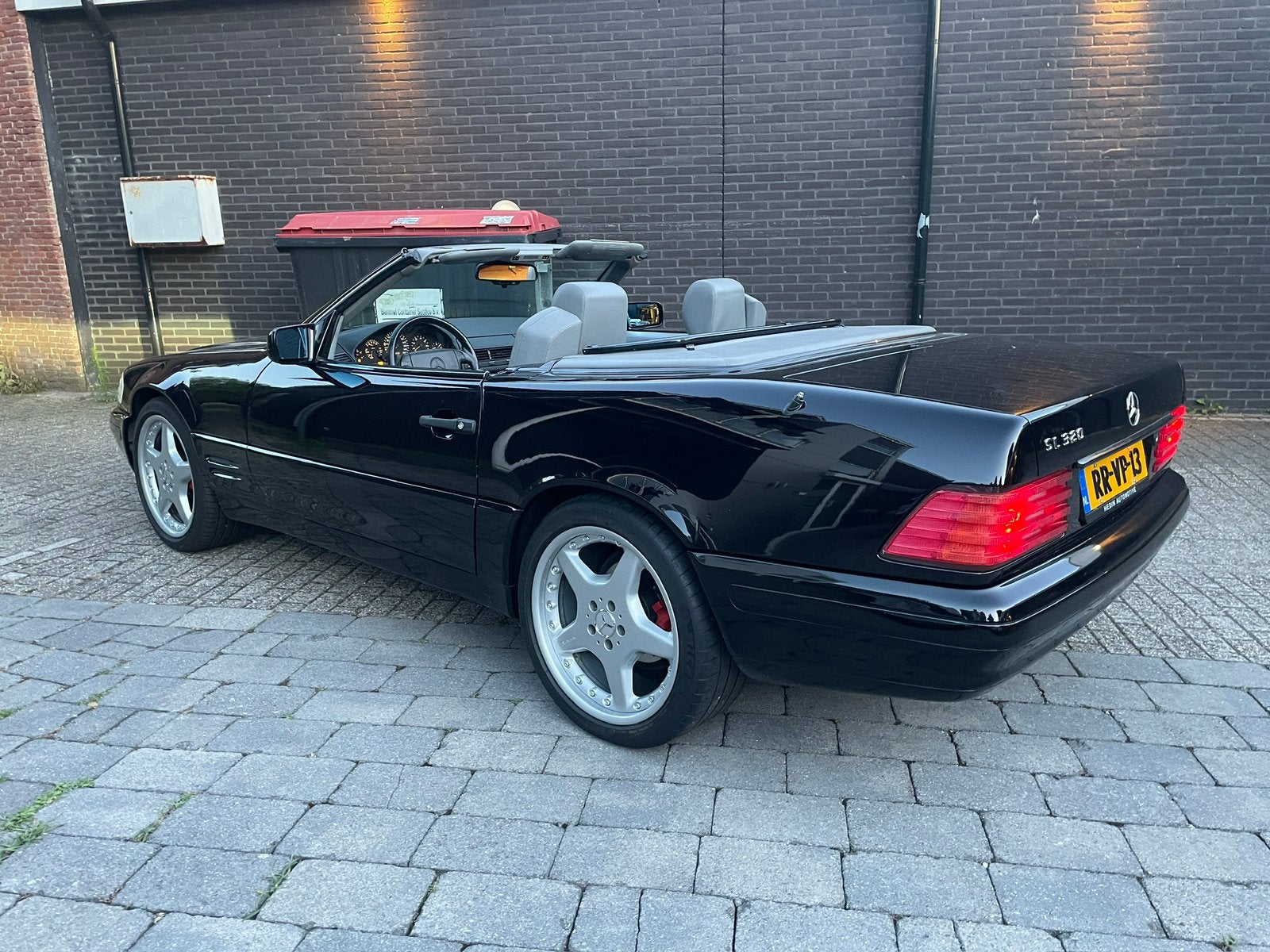 Mercedes-Benz R129 SL 3.2 Sl320 Roadster AUT 1997 Zwart AMG, Automaat, Achterwielaandrijving, Cabriolet, Zwart