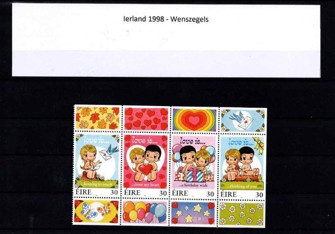 Postzegels Ierland, Postzegels en Munten, Postzegels | Volle albums en Verzamelingen, Verzenden, Buitenland